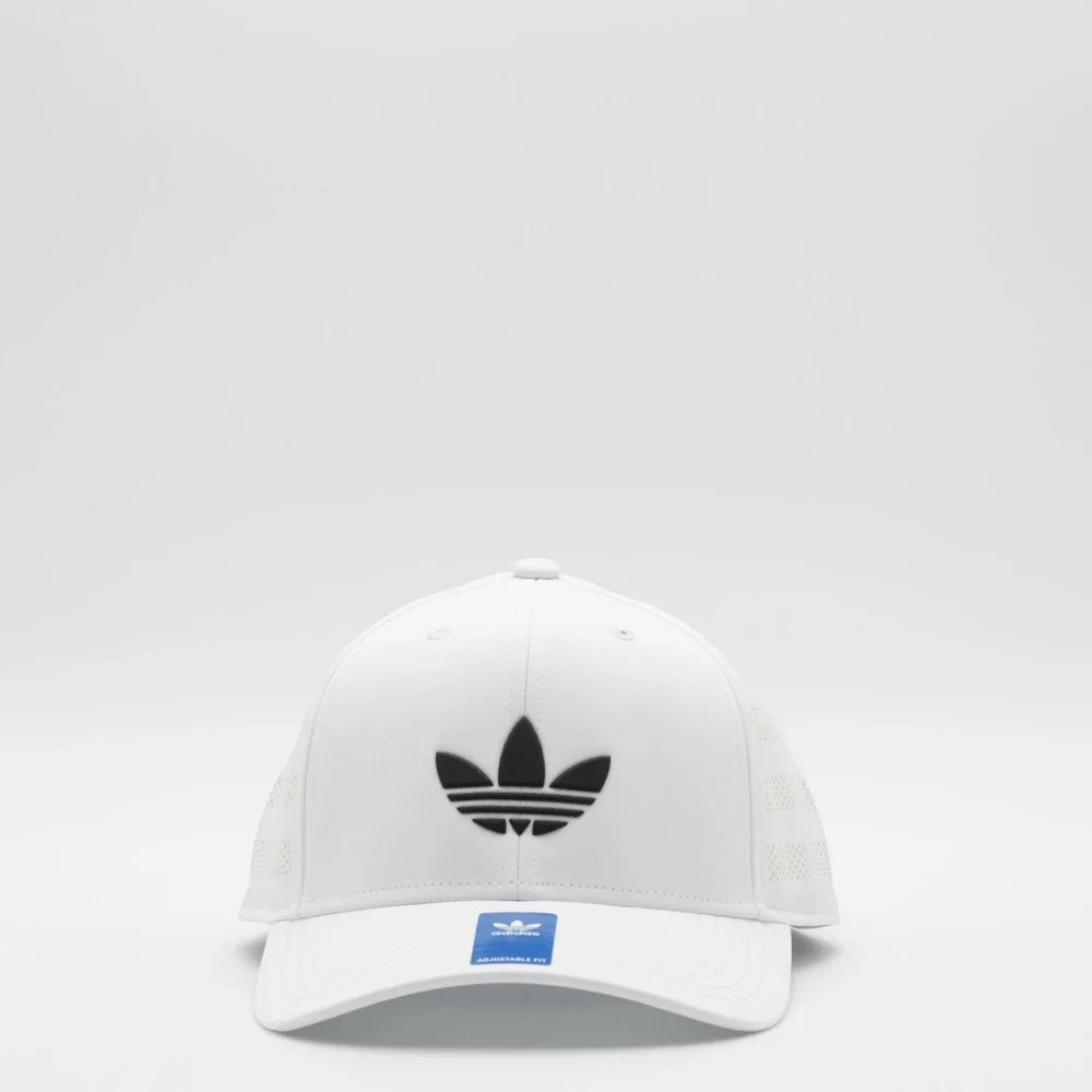 Adidas Originals Mens Adjustable Fit Beacon Cap White/Black‎ One Size
